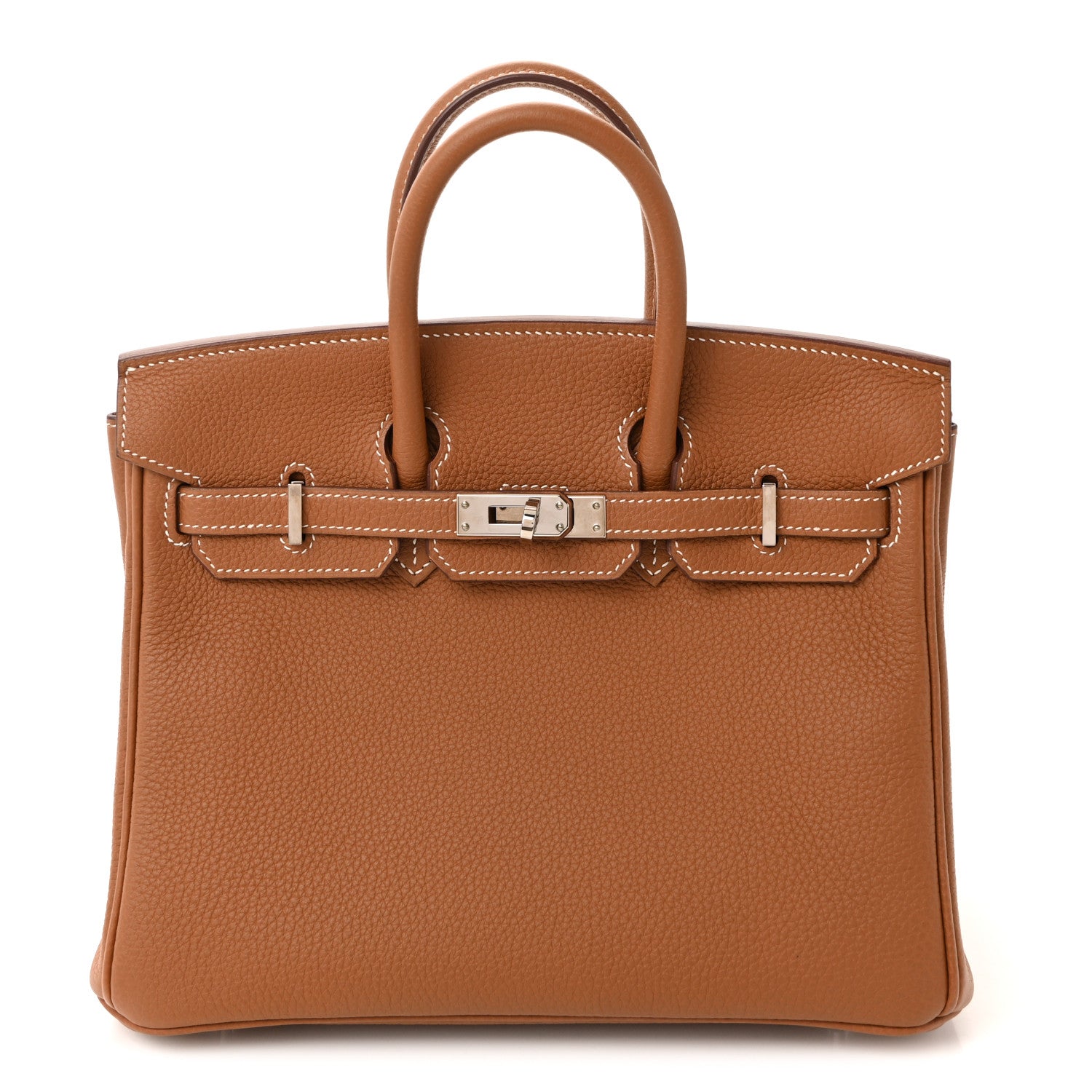 Hermes Togo Birkin 25 Gold 1 of 11