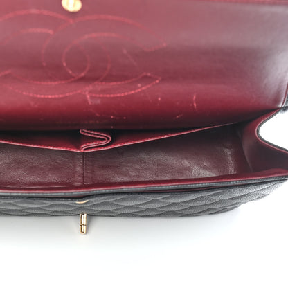 Chanel Caviar Quilted Maxi Double Flap Black 5 of 12