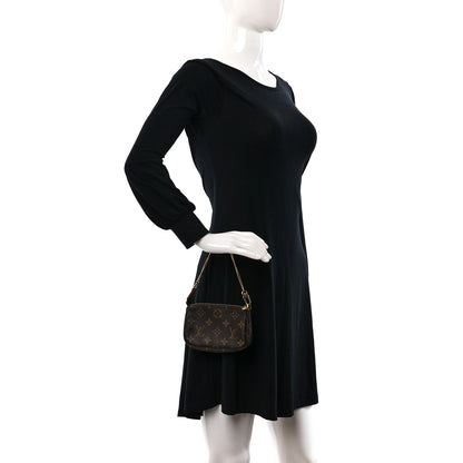 Louis Vuitton Monogram Mini Pochette Accessories 2 of 7