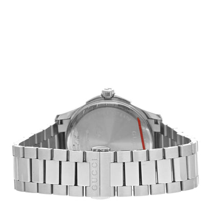 Gucci Stainless Steel 38mm G-Timeless Quartz Watch Grey 3 of 5