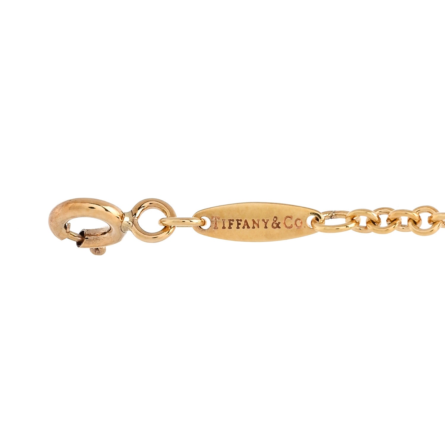 Tiffany 18K Yellow Gold Elsa Peretti Open Heart Bracelet 3 of 8