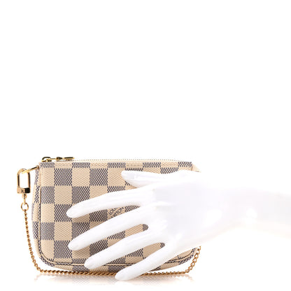Louis Vuitton Damier Azur Mini Pochette Accessories 2 of 9