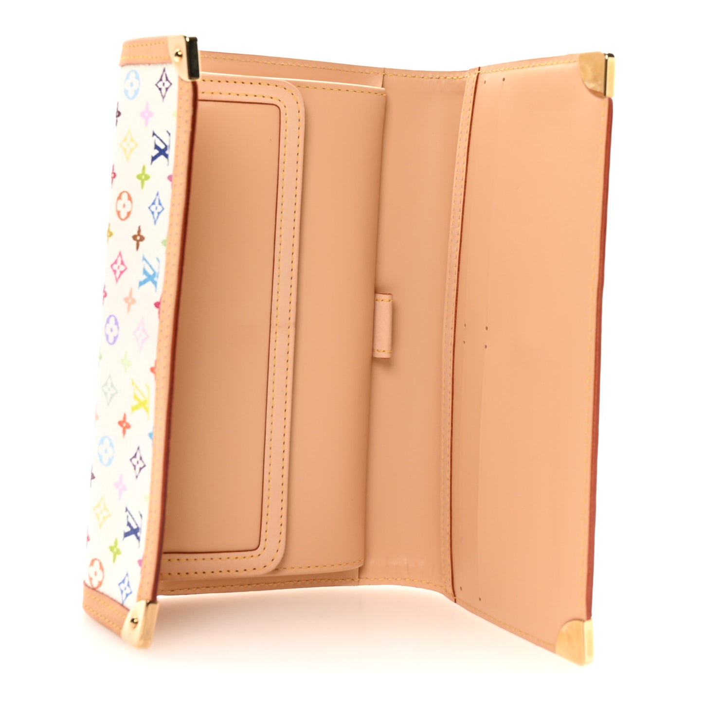 Monogram Multicolor Porte Tresor International Wallet White