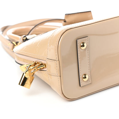 Louis Vuitton Vernis Alma BB Dune 8 of 9