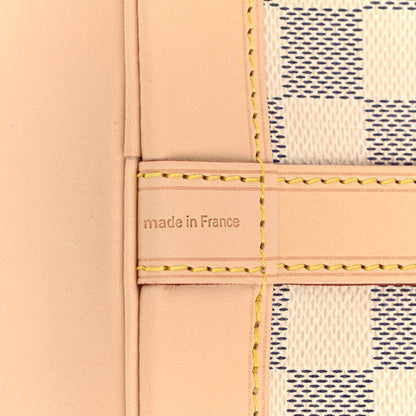 Louis Vuitton Damier Azur Noe BB 8 of 10