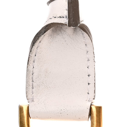 Chloe Canvas Calfskin Small Marcie Satchel White 15 of 22