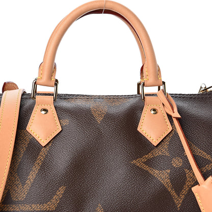 Louis Vuitton Reverse Monogram Giant Speedy Bandouliere 30 10 of 10
