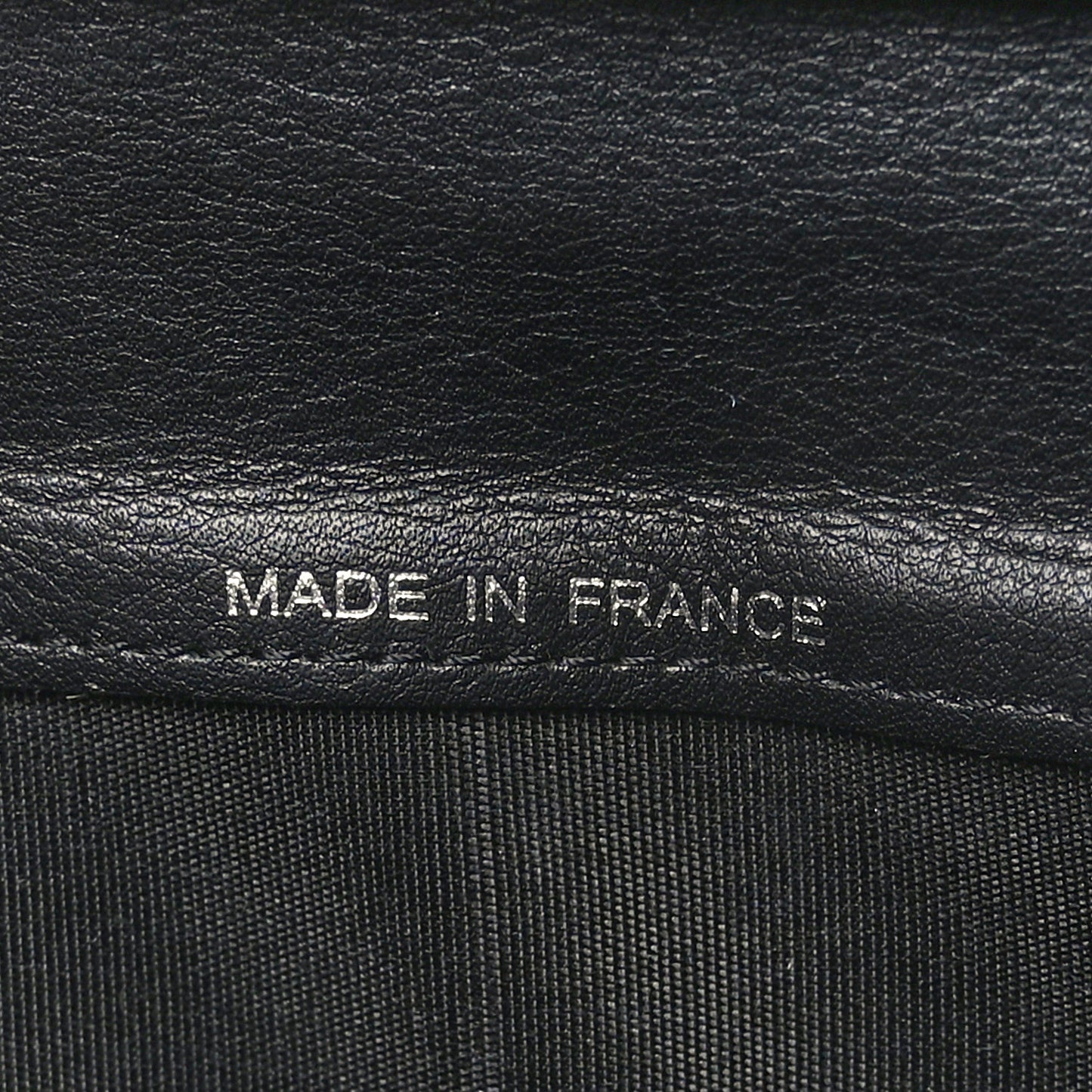 Patent Quilted Large Brilliant Flap Wallet Black