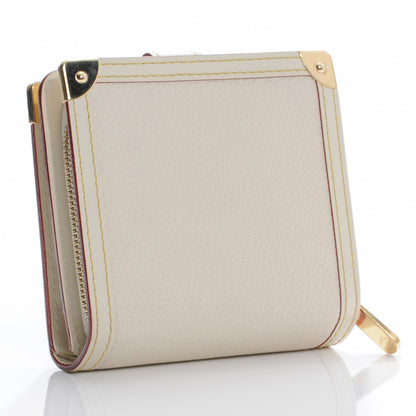 Louis Vuitton Suhali Compact Zipped Wallet White 3 of 7