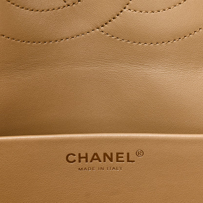 Chanel Suede Calfskin Souplissimo Maxi Flap Dark Beige 6 of 10