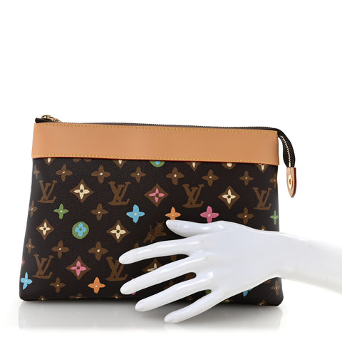 X TYLER THE CREATOR Monogram Craggy Pochette Voyage Souple Chocolate