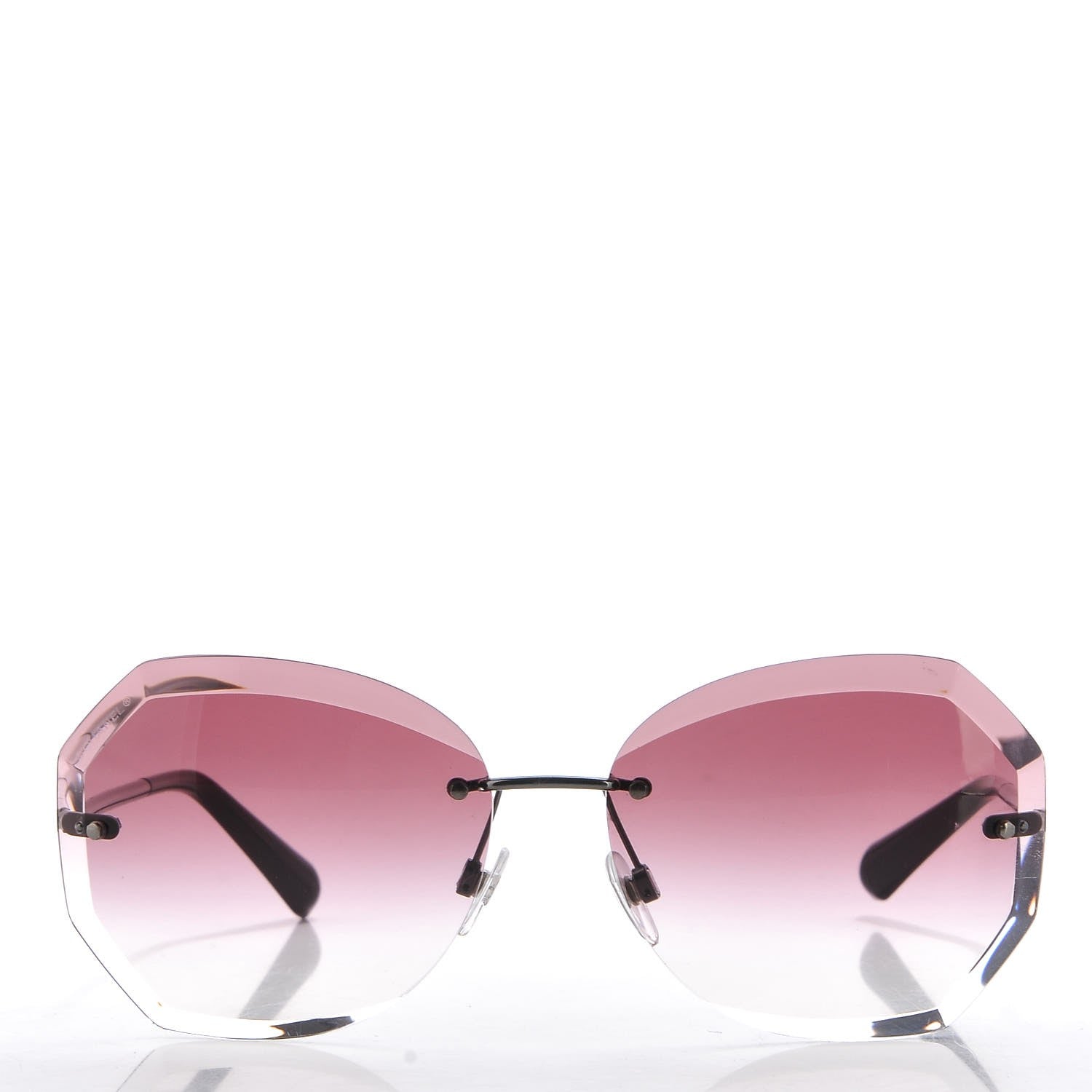 Chanel Metal Spring Round Sunglasses 4220 Pink 2 of 7