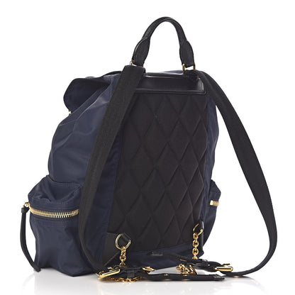 Burberry Nylon Medium Rucksack Backpack Ink Blue 3 of 9