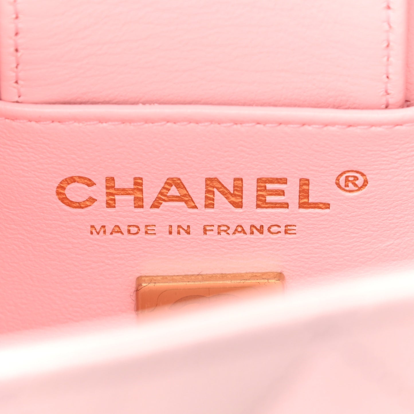 Caviar Quilted Mini Bucket Bag Pink