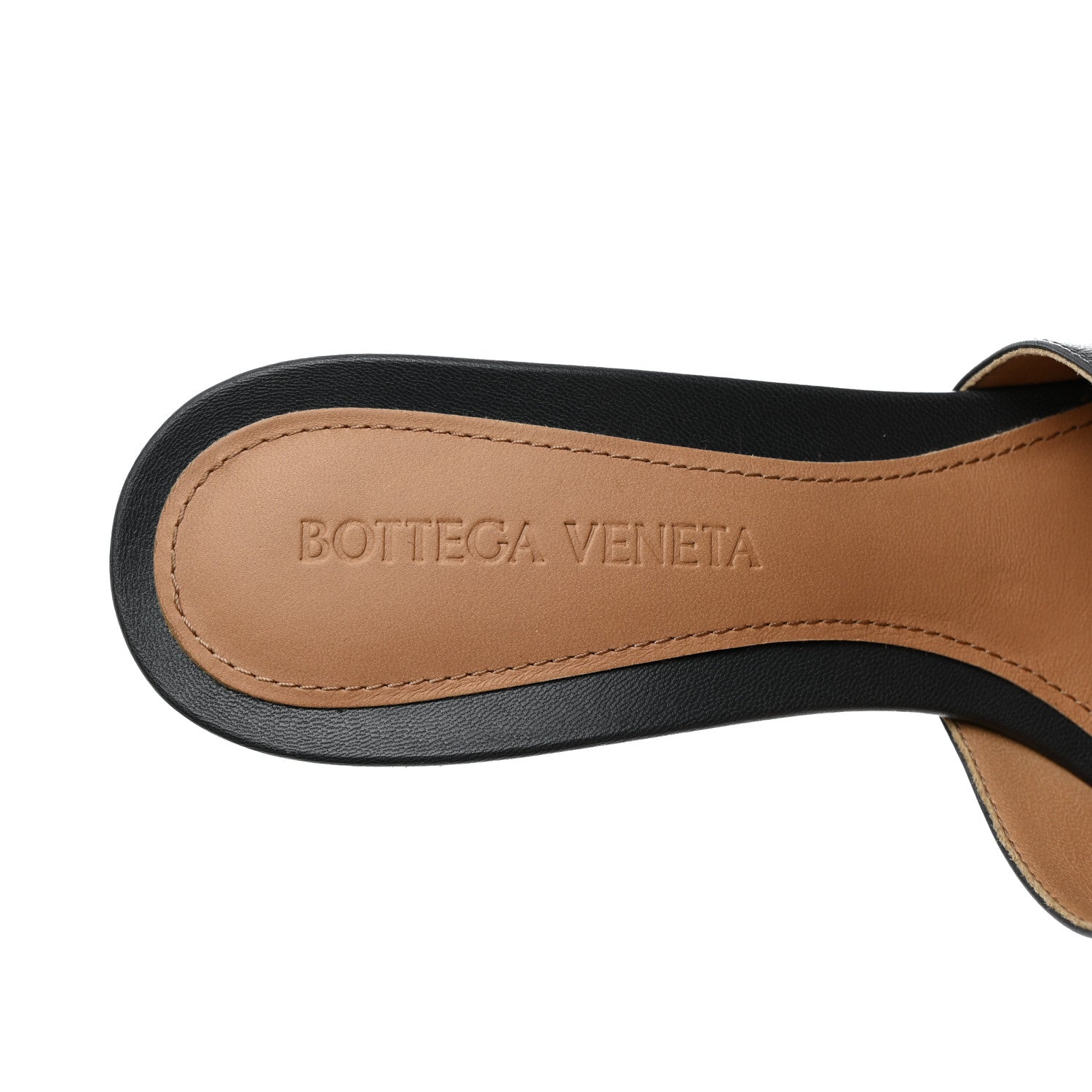 Bottega Veneta Lambskin Stretch Mule Sandals 36 Light Graphite 7 of 10