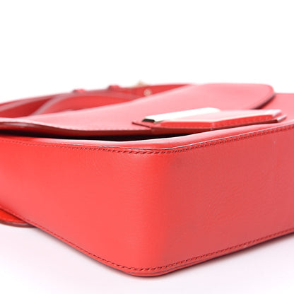 Givenchy Calfskin Medium Nobile Shoulder Bag Red 7 of 10