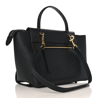 Celine Grained Calfskin Mini Belt Bag Black 3 of 8