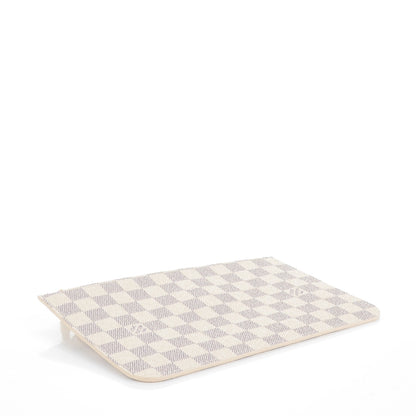 Louis Vuitton Damier Azur Neverfull MM GM Pochette Rose Ballerine 4 of 7