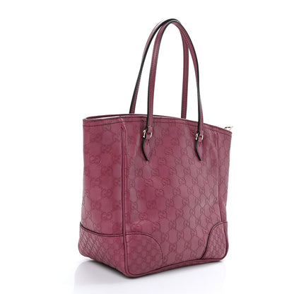 Gucci Guccissima Small Bree Zippered Tote Peonia Flower 3 of 9