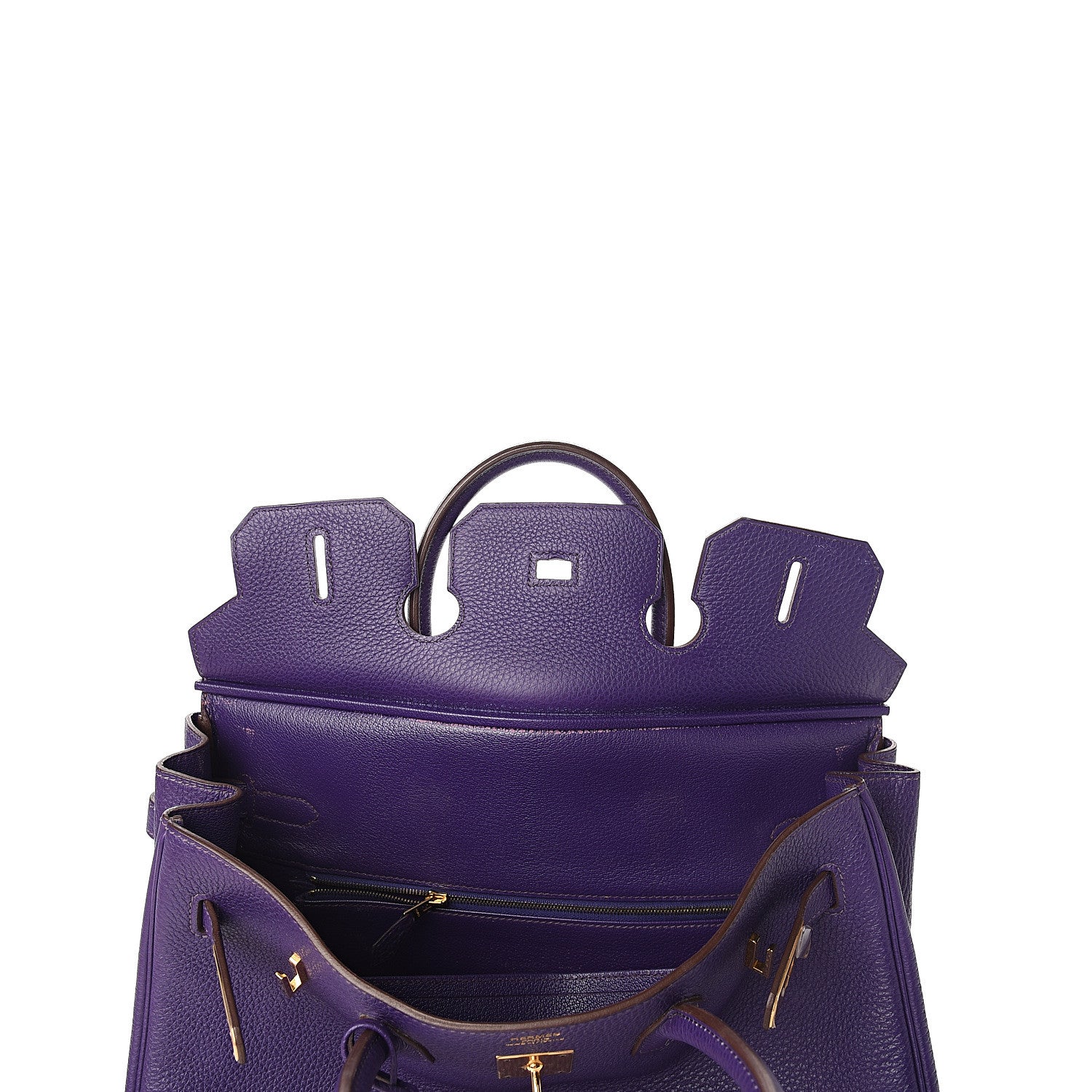 Hermes Togo Birkin 35 Iris 26 of 32