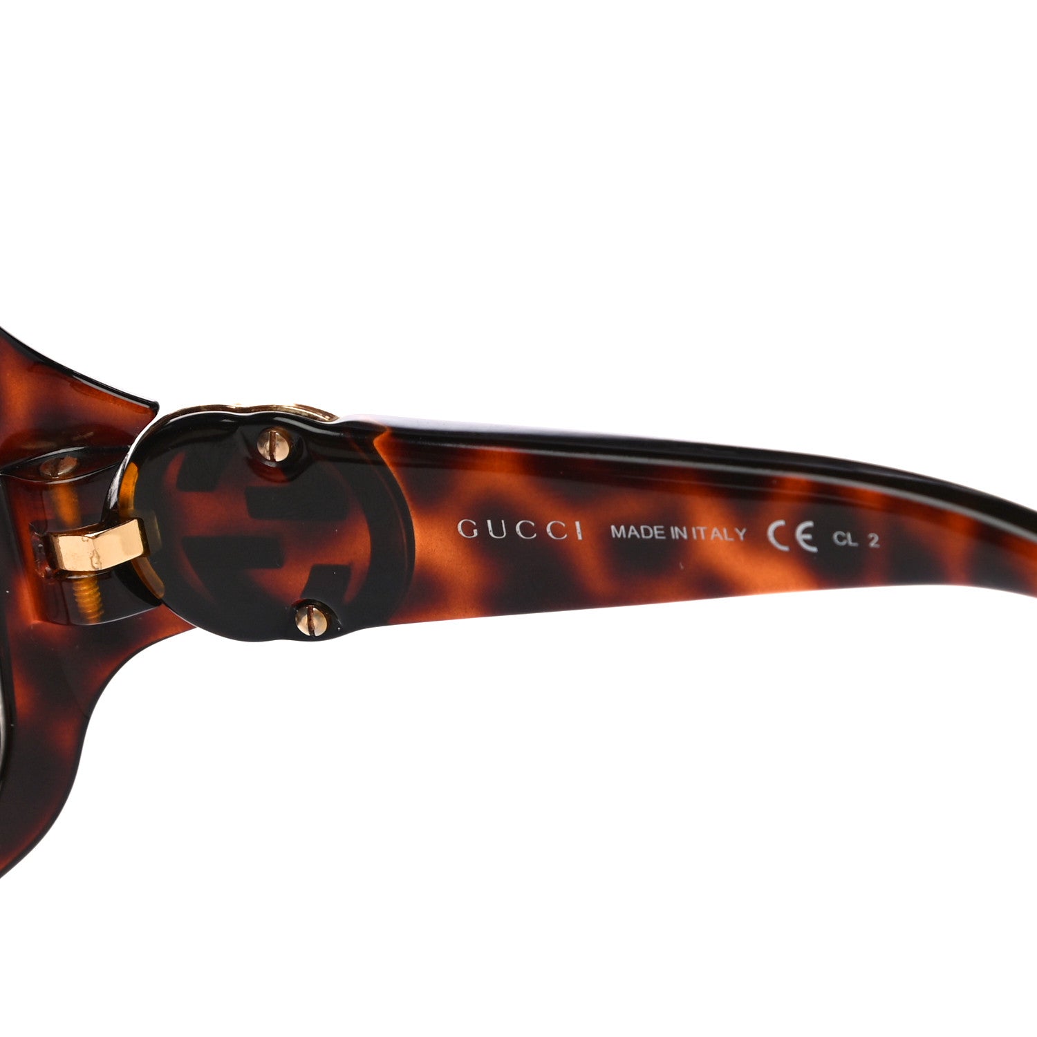 Gucci Acetate Square Frame GG 3164/S Sunglasses Havana 5 of 7