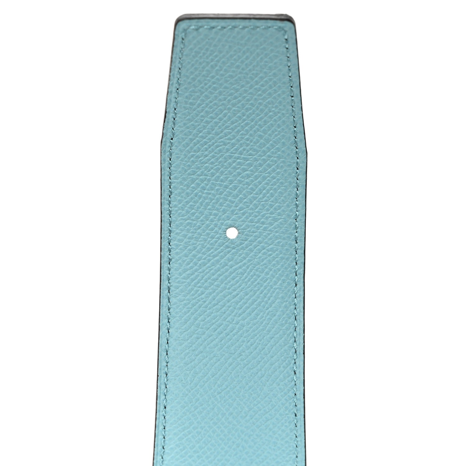 Hermes Epsom 38mm H Belt 110 Bleu Atoll Bleu Indigo 8 of 8