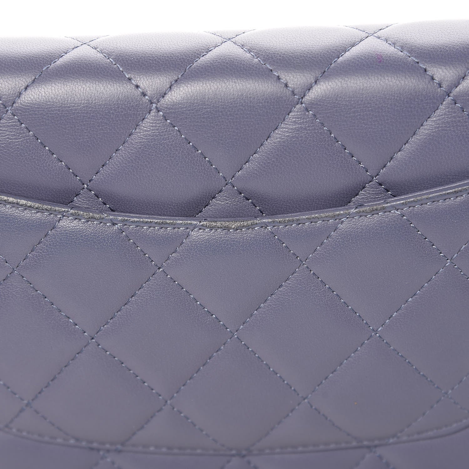 Chanel Lambskin Quilted Wallet On Chain WOC Lavender 12 of 13
