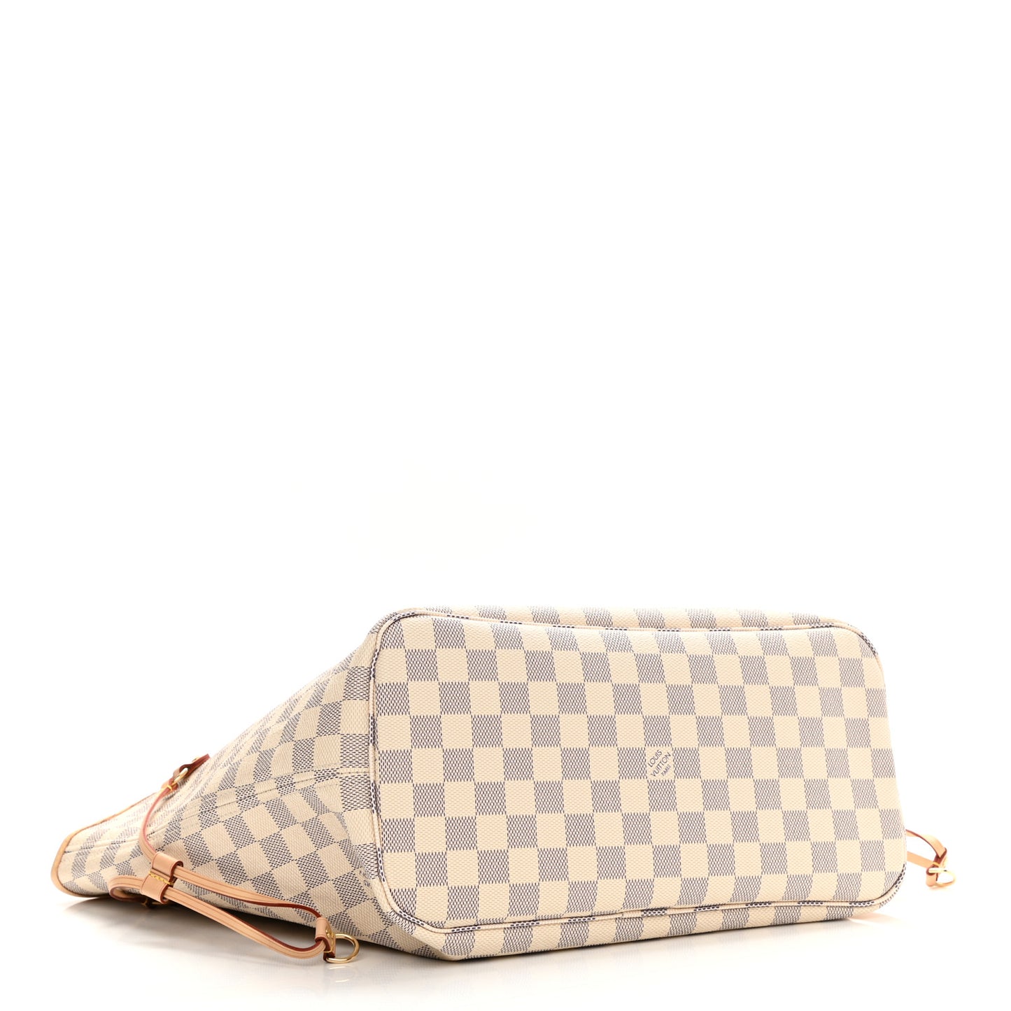 Damier Azur Neo Neverfull MM Rose Ballerine