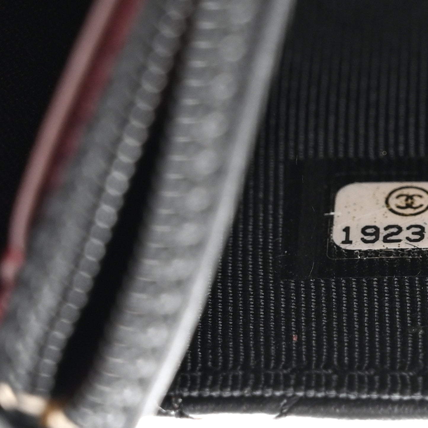 Lambskin Quilted Wallet On Chain WOC Black