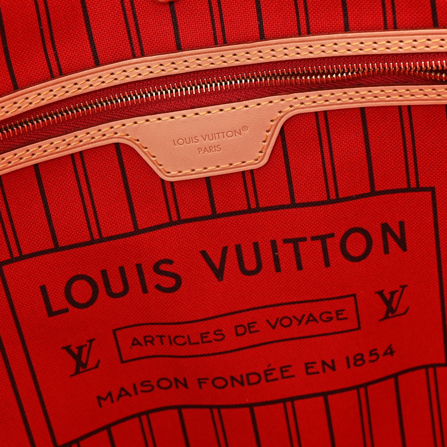 Louis Vuitton Monogram Neo Neverfull MM Cherry 7 of 10