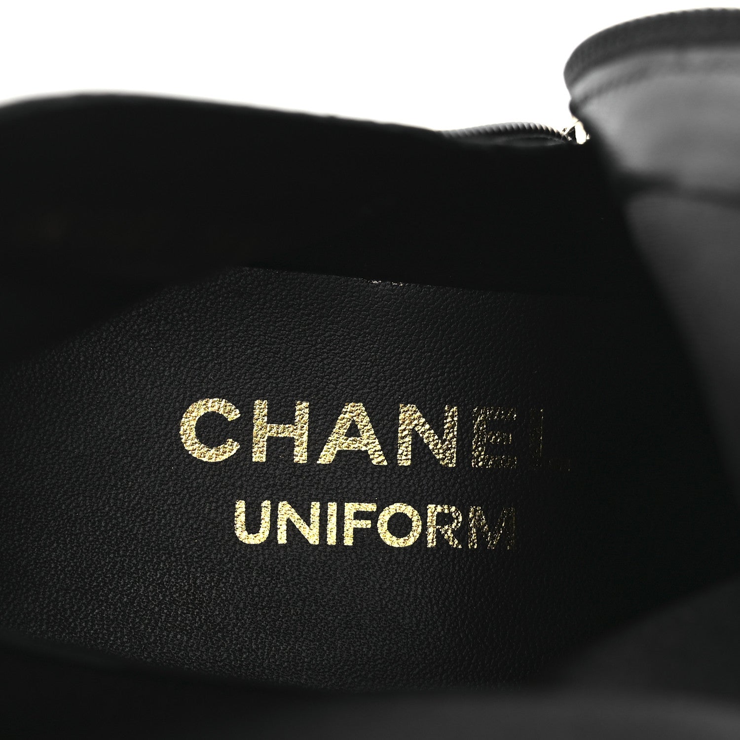 Chanel Stretch Lambskin Cap Toe CC Short Boots 36.5 Black 10 of 11
