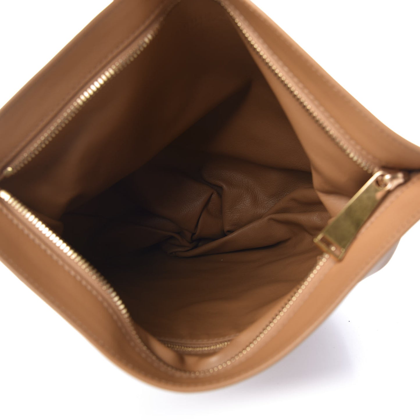 Supple Calfskin BV Twist Caramel