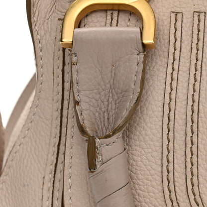 Chloe Calfskin Medium Marcie Satchel Powder Beige 16 of 17