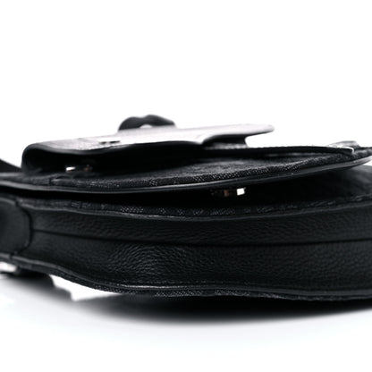 Christian Dior Oblique Saddle Messenger Pouch Blue Black 8 of 11
