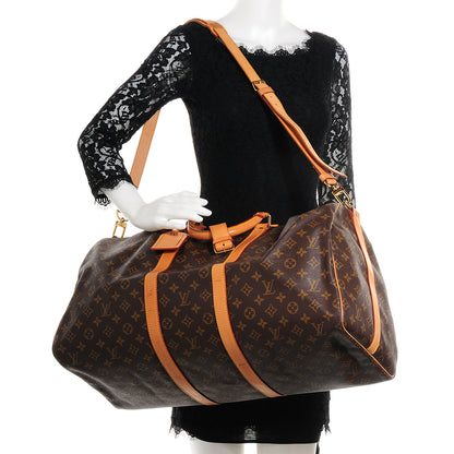 Louis Vuitton Monogram Keepall Bandouliere 55 2 of 7