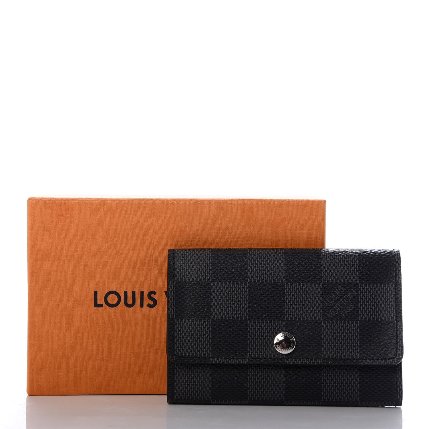 Louis Vuitton Damier Graphite Multicles 6 Key Holder 7 of 7