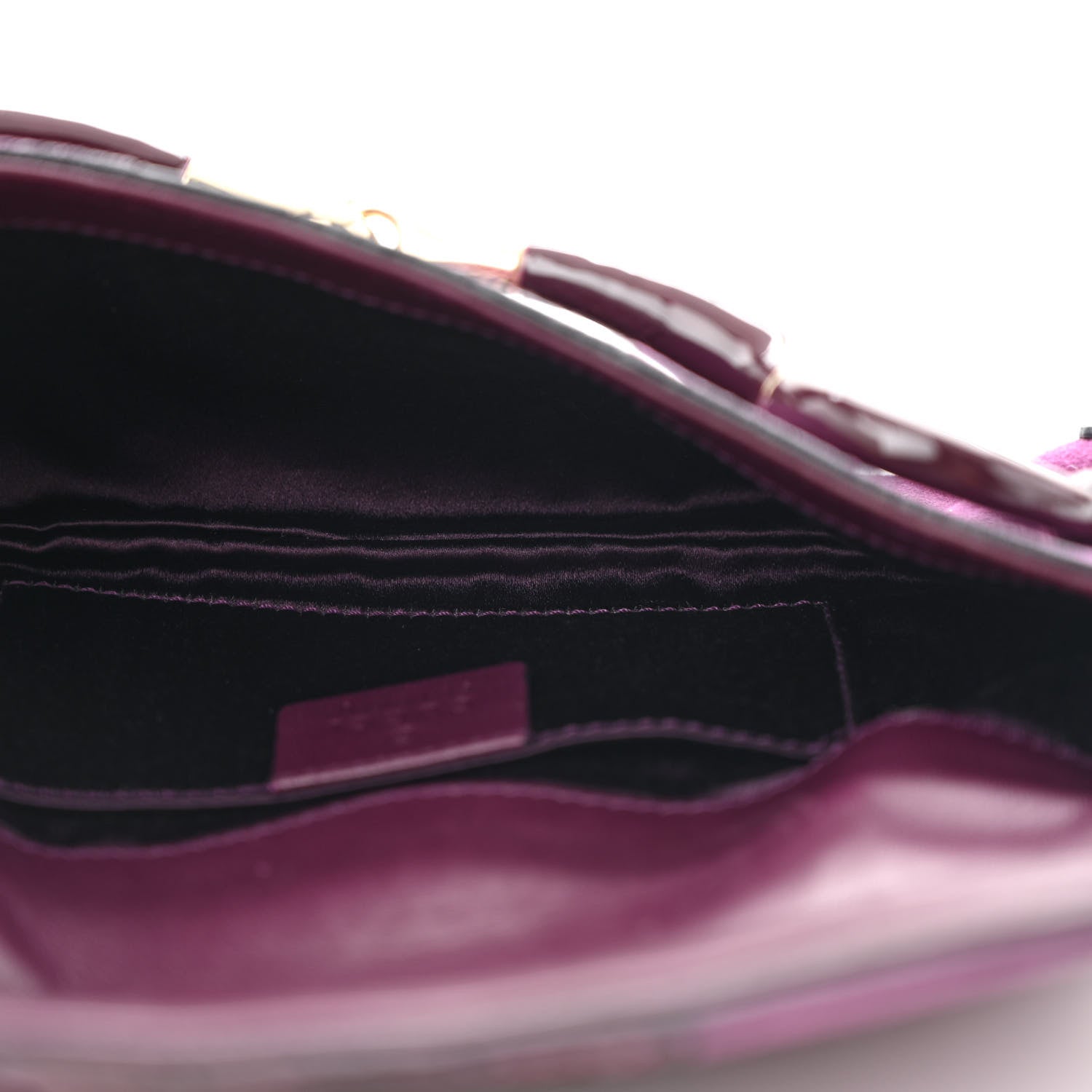 Gucci Tom Ford Suede Snakeskin Horsebit Clutch  Purple 5 of 12