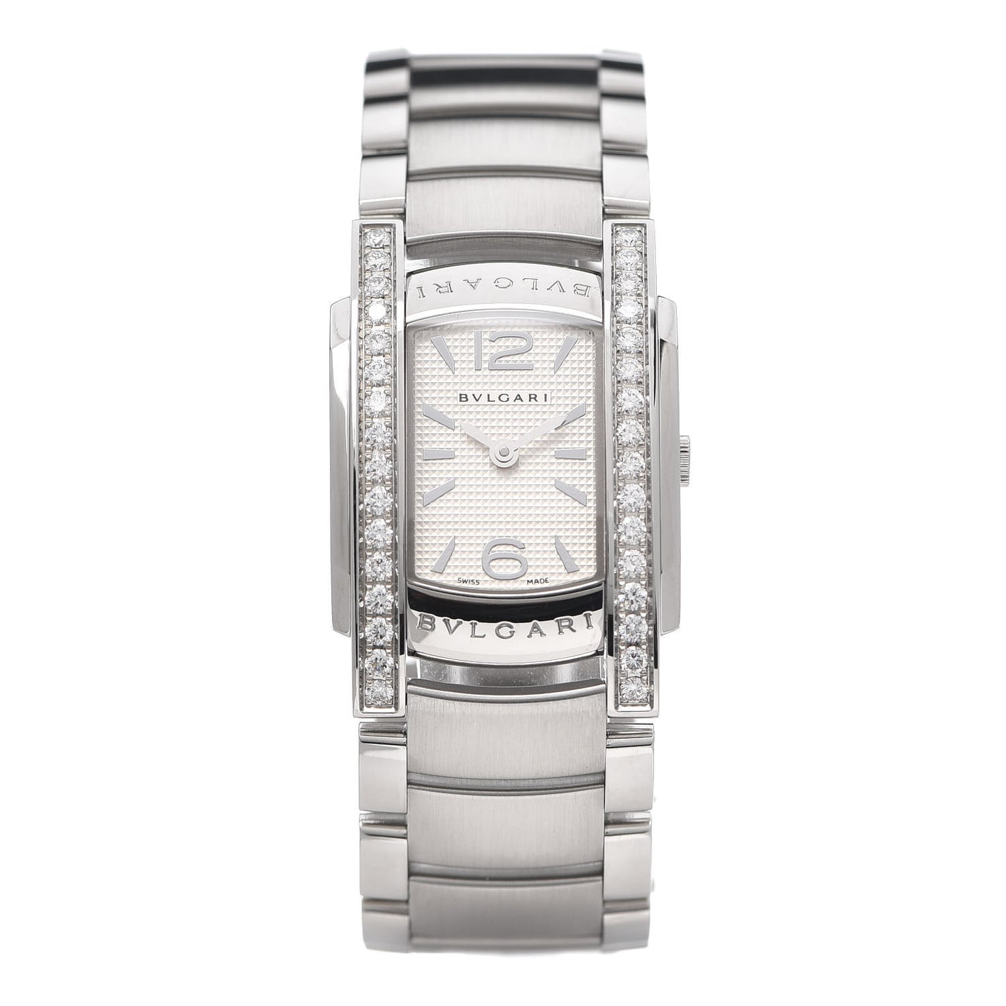 Stainless Steel Diamond Bezel 35mm Assioma Quartz Watch
