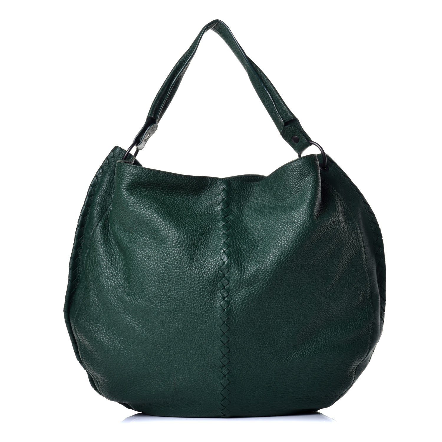Bottega Veneta Washed Cervo Deerskin Large Hobo Green 1 of 8