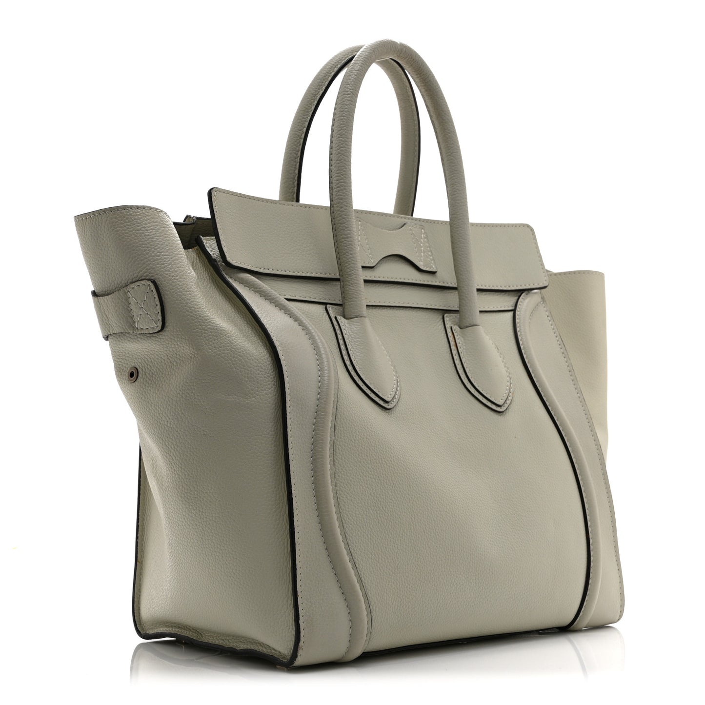 Pebbled Calfskin Mini Luggage Dune