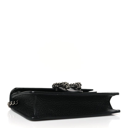Gucci Calfskin Super Mini Dionysus Shoulder Bag Black 4 of 8