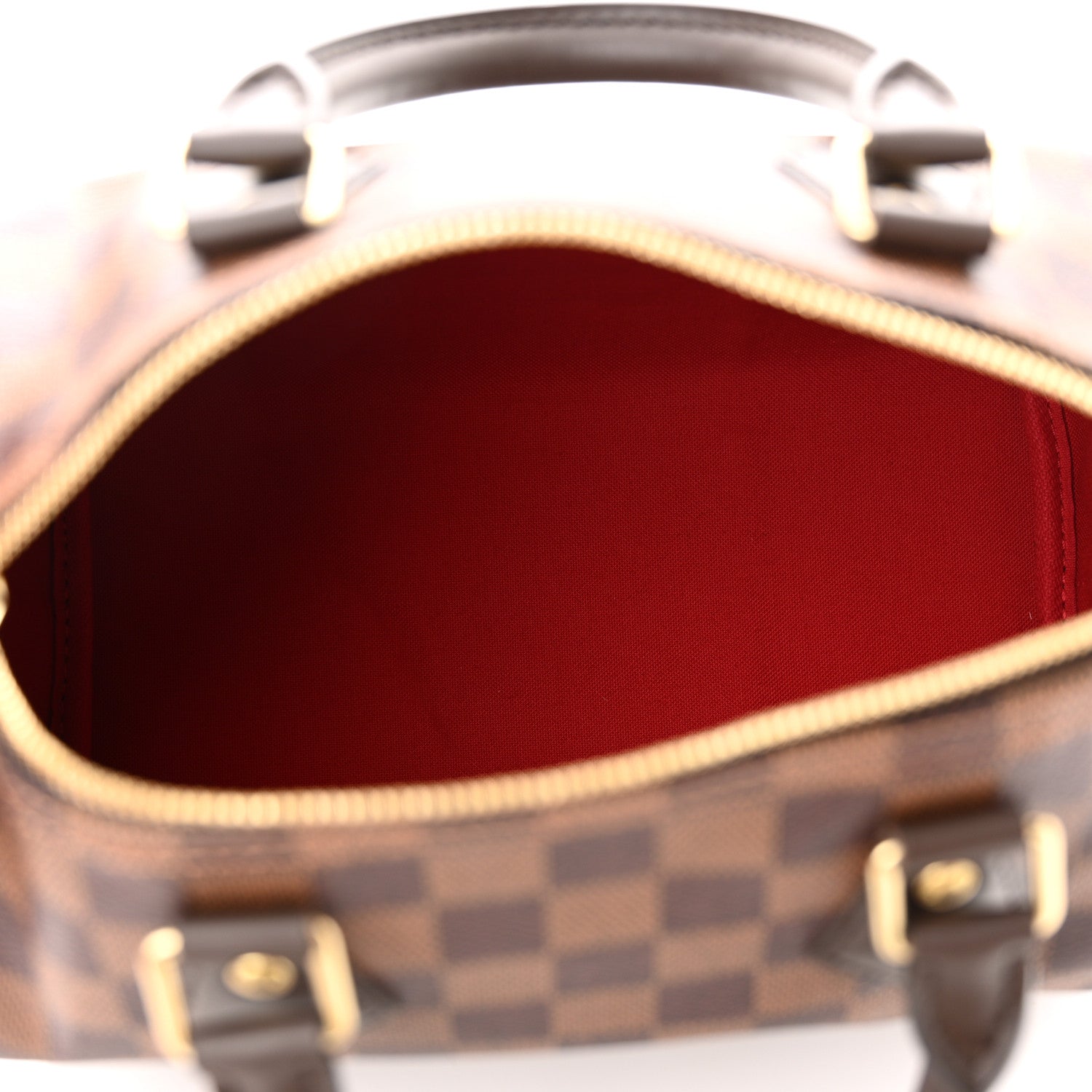 Louis Vuitton Damier Ebene Speedy Bandouliere 25 5 of 9