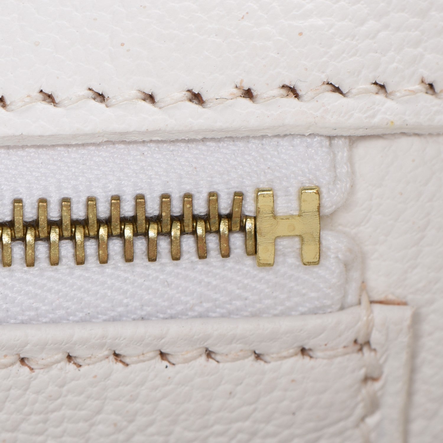 Hermes Taurillon Clemence Birkin 35 White 11 of 27