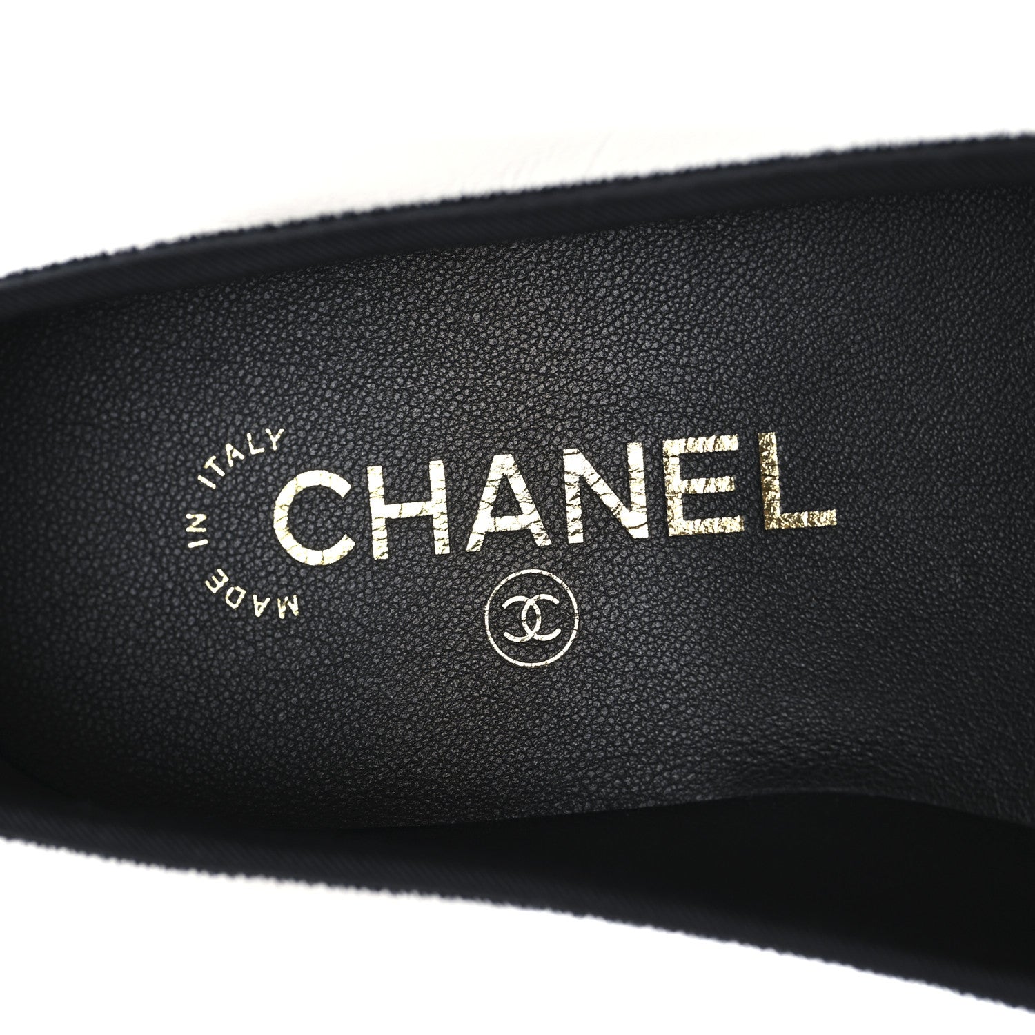 Chanel Calfskin Tassel Moccasin Loafers 38.5 White 9 of 9