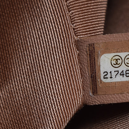Chanel Calfskin Quilted Large Boy Tote Camel 7 of 14