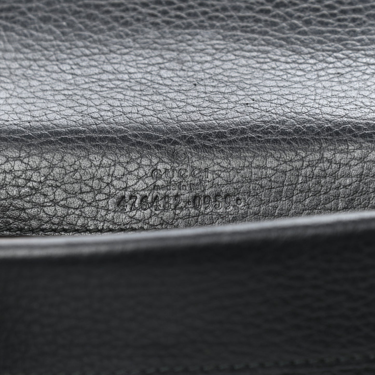 Calfskin Super Mini Dionysus Shoulder Bag Black