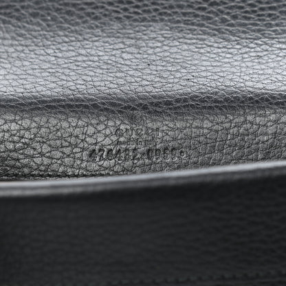 Gucci Calfskin Super Mini Dionysus Shoulder Bag Black 7 of 9