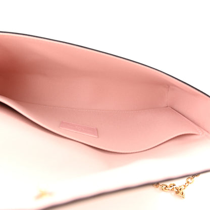 Louis Vuitton Vernis Felicie Chain Wallet Rose Ballerine 6 of 12