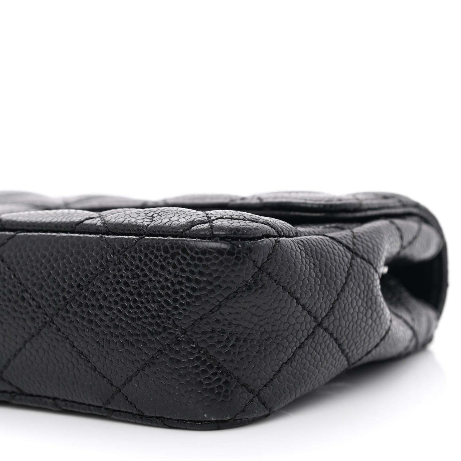 Chanel Caviar Quilted East West Flap Black 10 of 10