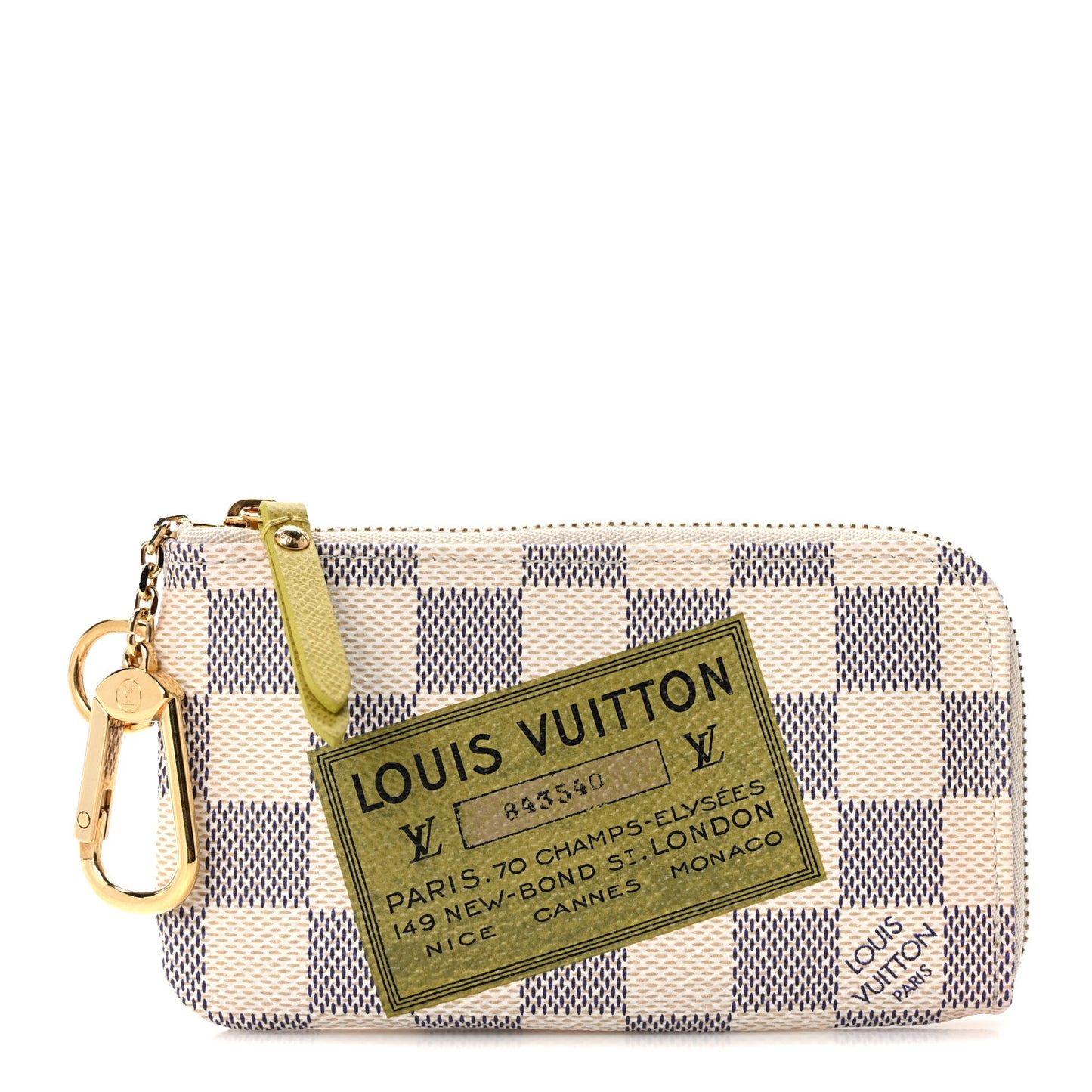Damier Azur Complice Trunks and Bags Key Pouch